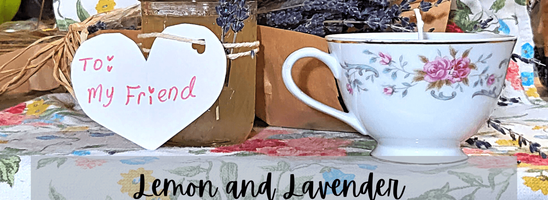 lemon and lavender gift set